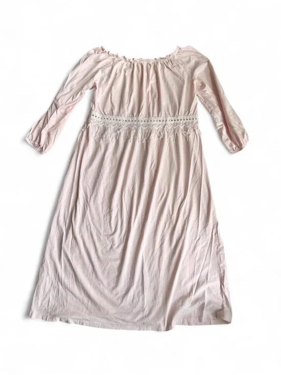 coquette boho pink midi dress ⋆.𐙚 ̊ - Picture 2 of 4